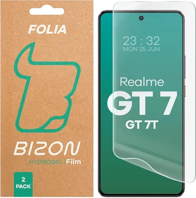 Produktbild von Bizon Glass Hydrogel Front Realme GT 7 / 7T [2 PACK]