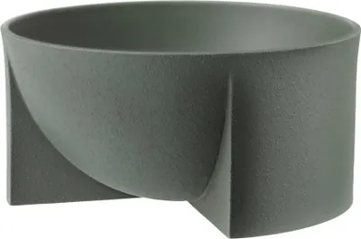 Produktbild von Iittala Kuru Schale Keramik - 240 x 120 mm - Moosgrün 1051705