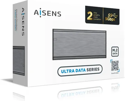 Immagine prodotto di Custodia per disco rigido Aisens ASM2-007GRY Grigio
