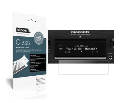 Obrázok produktu pre 2x ochranná fólia pre Marantz NA 6006 matná - Anti-Shock 9H fólia dipos Glass plastové sklo
