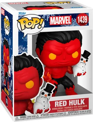 Immagine prodotto di Figurka winylowa Funko Pop! Marvel - Czerwony Hulk ze Śnieżnym Człowiekiem