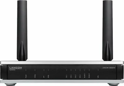 Produktbild von LANCOM 1800EFW - - Wireless Router - 5-Port-Switch - 1GbE - Wi-Fi 6 - Dual-Band