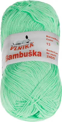 Immagine prodotto di Filato BAMBUSH - 50g / 205 m - Verde