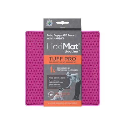 Obrázek produktu pro SOOTHER TUFF PRO lízací podložka LICKIMAT, Barva: Růžová