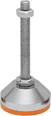 Produktbild von Schwerlast Maschinenfuß Maschinenfüße Maschinenschuh Maschine Gerätefuß Stellfuß Ø60x136mm M12