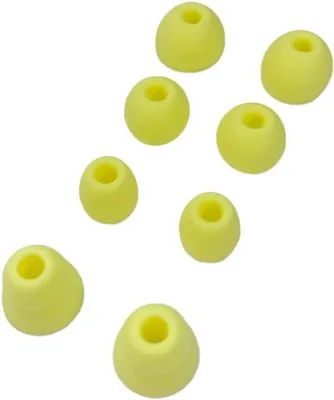 Productafbeelding van Reserve siliconen oordopjes voor in-ear hoofdtelefoons - 4 paar, 4 maten