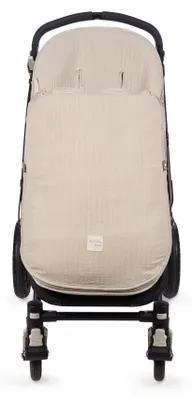 Imagen del producto de Saco para pies Eco Apricot, cálido, transpirable, para cochecitos y asientos de coche