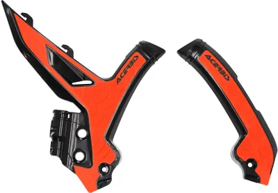 Produktbild von Acerbis X-Grip Rahmenschützer Für Ktm Sx / Sxf 23-24 Farbe Schwarz Orange