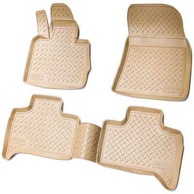 Obrázek produktu pro 3D gumové rohože pro BMW X5 E53 | BJ 1999 - 2006 | béžové na zakázku s okrajem