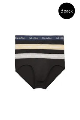Zdjęcie produktu dla Calvin Klein męskie slipy biodrówki 3-pack, czarny S
