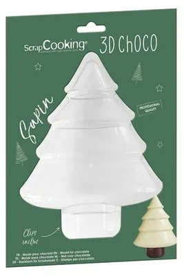 Image de Moule 3d Chocolat - Sapin - Scrapcooking