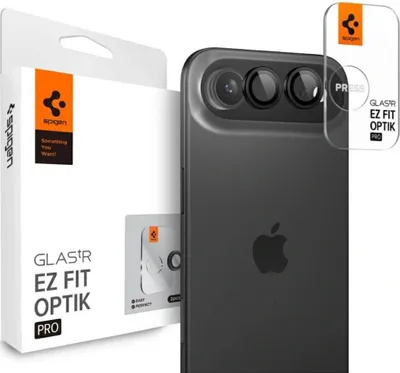 Produktbild von Spigen Optik Pro EZ Fit, Apple, iPhone Air, Tropfsicher, Kratzresistent, Blau, 2 Stück(e)