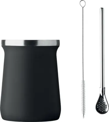 Image de MidOcean - Tasse à thé « Miyerba », mate, 240 ml MO2062 (taille unique) (noir)