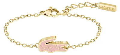 Image de Magnifique bracelet en acier plaqué or Cutie Croc 2040530