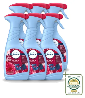 Produktbild von 6 x Febreze Textielspray Robijn Jasmin - 500 ml - Vorratspackung - 6 Stücke