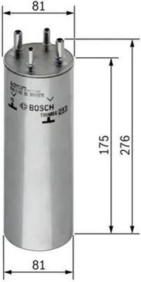 Produktbild von Bosch Kraftstofffilter  0 450 906 467