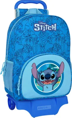 Immagine prodotto di Zaino scuola Stitch Blue 33 x 42 x 14 cm