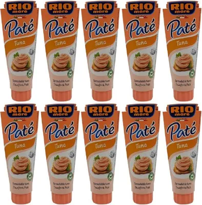 Produktbild von 10x Rio Mare Pate patè Tonno Thunfischcreme 100g Brotaufstrich Streichfähiges