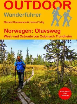 Obrázok produktu pre Norwegen: Olavsweg West- und Ostroute von Oslo nach Trondheim