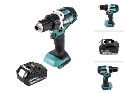 Obrázek produktu pro Makita DDF 484 G1 Akumulátorový vrtací šroubovák Brushless 18 V 54 Nm + 1x akumulátor 6,0 Ah - bez nabíječky