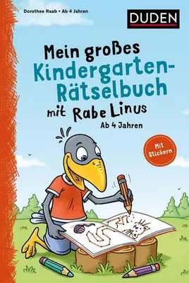 Image de Mein großes Kindergarten-Rätselbuch mit Rabe Linus - ab 4 Jahren