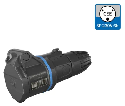 Produktbild von Walther Werke CEE NEO Kupplung 16A 3P 6h IP54 FW311306CC