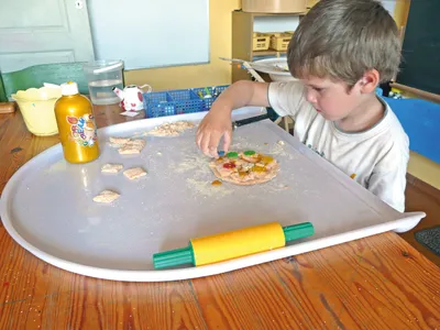 Produktbild von EDUPLAY 110342 Kreativwanne, Kunststoff, 60 x 60 x 40 cm, weiß