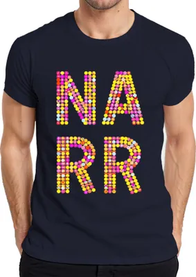 Imagen del producto de Camiseta para hombre, diseño de carnaval/fasching, colores vivos, con confeti, divertida, para la fiesta de carnaval, color azul marino, talla S