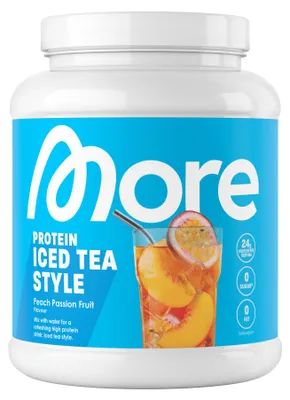 Produktbild von More Nutrition More Clear - Clear Whey Proteinlimonade 600g Peach Passion Fruit