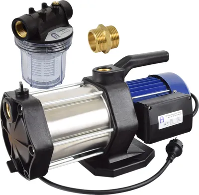 Produktbild von Agora-Tec® mehrstufige Kreiselpumpe 5-1300W-1L mit Vorfilter
