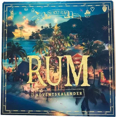 Produktbild von Adventskalender Rum 2024 24x20ml 43,5% Vol.