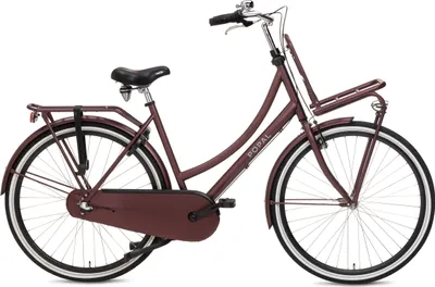 Produktbild von Popal Daily Dutch Basic+ N3 Hollandrad - Citybike - Damen - 53 centimeter - Eichenrot