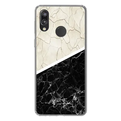 Produktbild von MuchoWow® Handyhülle Schutzhülle Hülle für Huawei P20 Lite (2020) Marmor - Muster - Luxus Silikon Softcase Handy Hülle - Kartenhalter