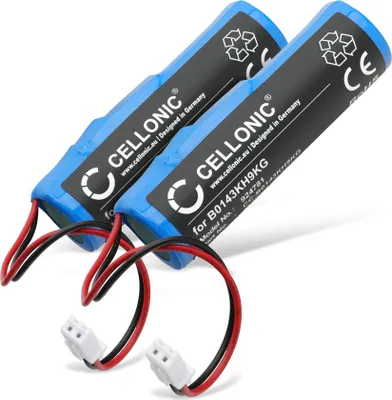 Image de CELLONIC 2x Batterie pour Enceinte Compatible avec Croove Voice Amplifier, B0143KH9KG - (2600mAh, 3.7V)