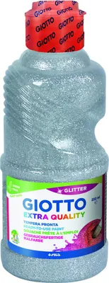 Produktbild von Giotto Fila Tempera Pronta 531202 Silber 250ml - Farbe für Künstler