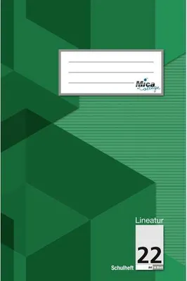 Produktbild von Schulheft A4 - Lineatur 22 - kariert - 16 Blatt