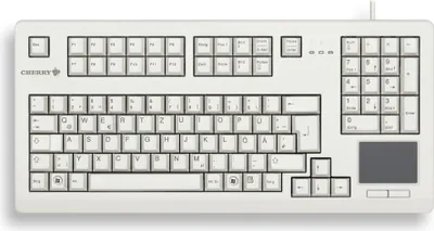 Image de CHERRY TAS TouchBoard G80-11900 Corded DE-Layout hellgrau