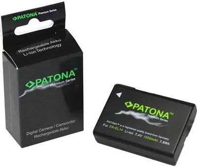 Produktbild von Patona Premium - Nikon EN-EL14 - 7,4 Volt 1050mAh Li-Ion