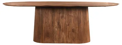 Imagen del producto de Mesa de comedor Savator, 300 x 110 x 76 cm, madera de mango natural