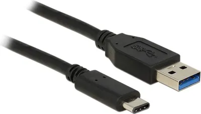 Immagine prodotto di DELOCK USB3.1 Kabel C -> A St/St 0.50m schwarz
