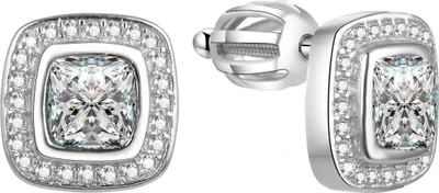 Produktbild von Silver earrings with zircons TAGUP1604S