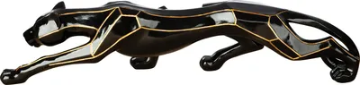 Produktbild von GILDE Figur Gepard Cheetah schwarz H. 15 cm, 61422