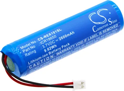 Image de TECHTEK Batterie compatible avec [RESCOMF] XD101 remplace ICR18650