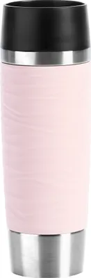 Produktbild von Emsa Isolierbecher Travel Mug Grande Wave rosa
