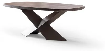 Zdjęcie produktu dla Stół jadalniany, nowoczesny, brązowy, elegancki, design, do salonu, drewniany