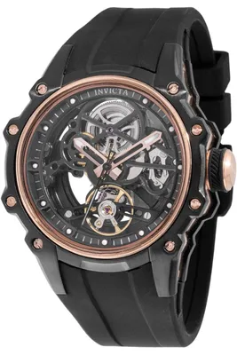 Obrázok produktu pre Invicta S1 Rally 69002 Pánske Hodinky - Automatický Pohon - Nerezová Oceľ s Čiernym Ciferníkom - 43 mm