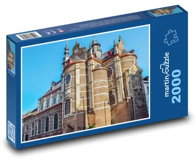 Zdjęcie produktu dla Puzzle 2000 Kościół w Brukseli, Belgia - martinpuzzle