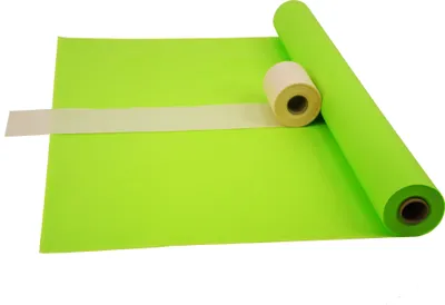 Produktbild von Sensalux Kombi-Set 1 Tischdeckenrolle 1,18m x 25m apfelgrün + Tischläufer 15cm crerme