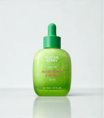 Image de EQQUALBERRY - Aloe PDRN Calming Serum - Sérum calmant à l'aloès et au PDRN pour les peaux sensibles 30ml