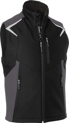 Produktbild von Kübler Bodyforce Softshell Weste schwarz/anthrazit Gr. 4XL